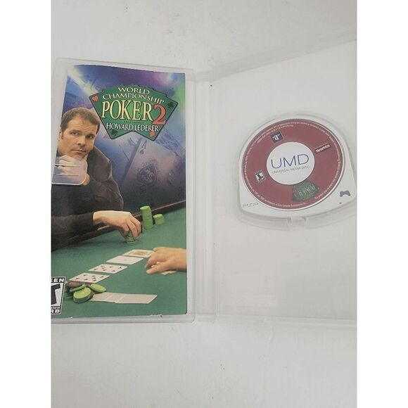 Sony PSP World Championship of Poker 2 Featuring Howard Lederer Game UMD - Picture 2 of 3